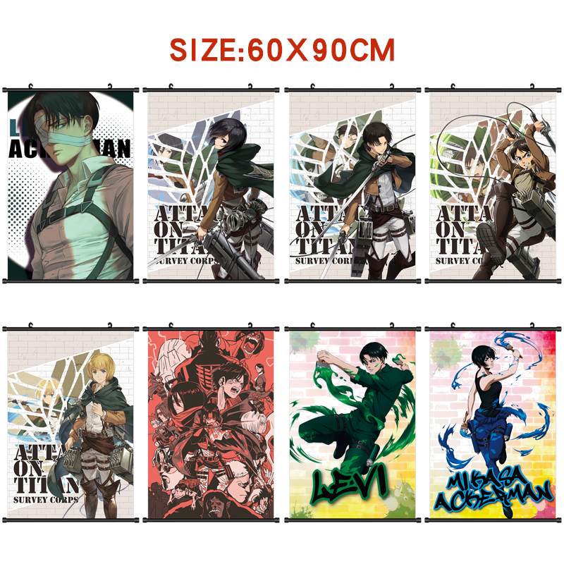 Attack on Titan anime wallscroll 60*90cm