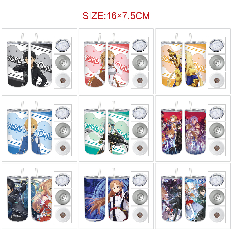 Sword art online anime vacuum cup