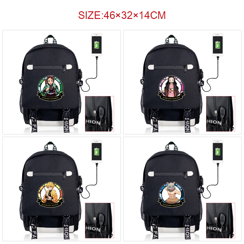 Demon slayer kimets anime Backpack