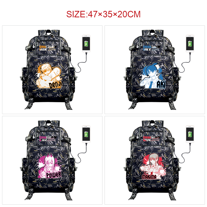 chainsaw man anime Backpack