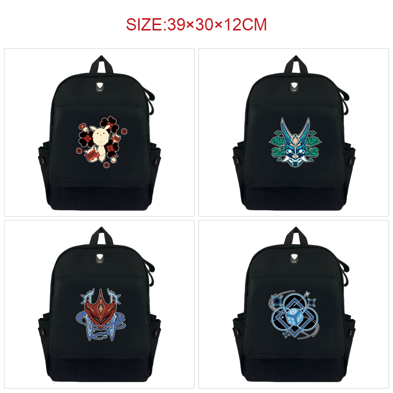 Genshin Impact anime Backpack