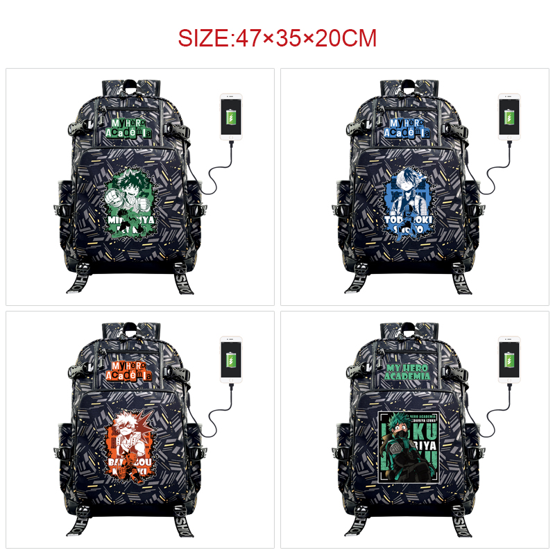 My Hero Academia anime Backpack