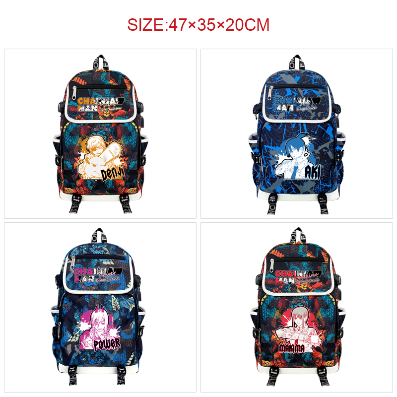 chainsaw man anime Backpack