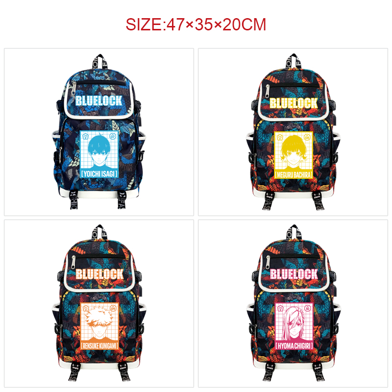 Blue Lock anime Backpack