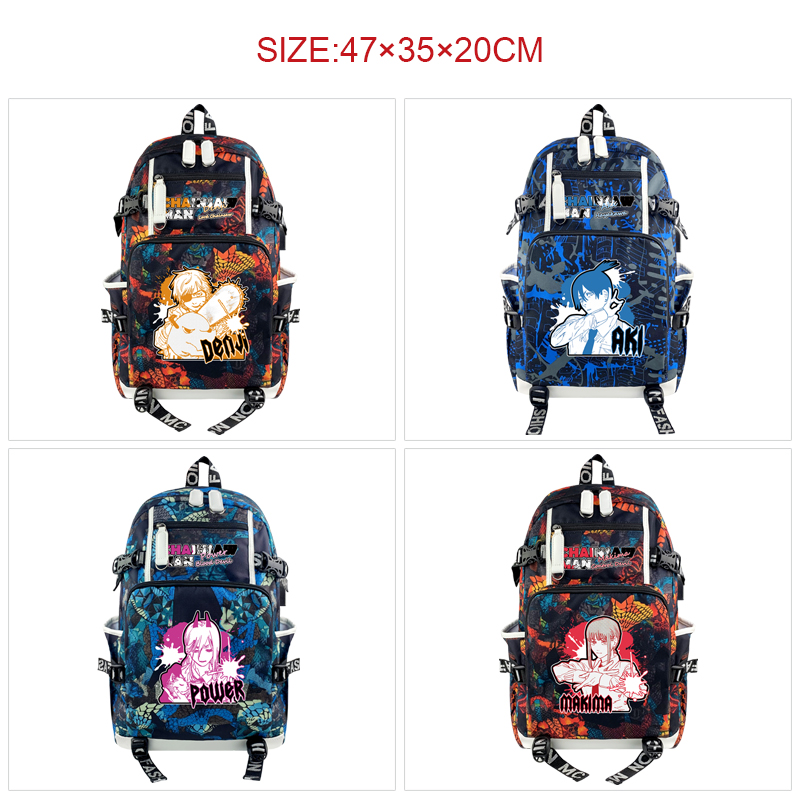 chainsaw man anime Backpack