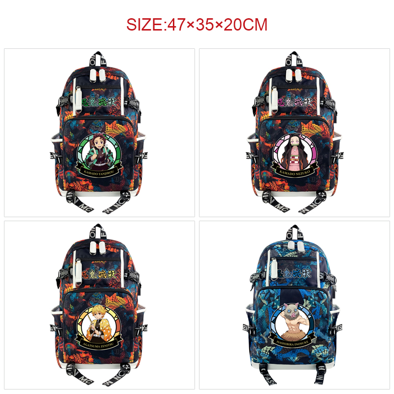 Demon slayer kimets anime Backpack