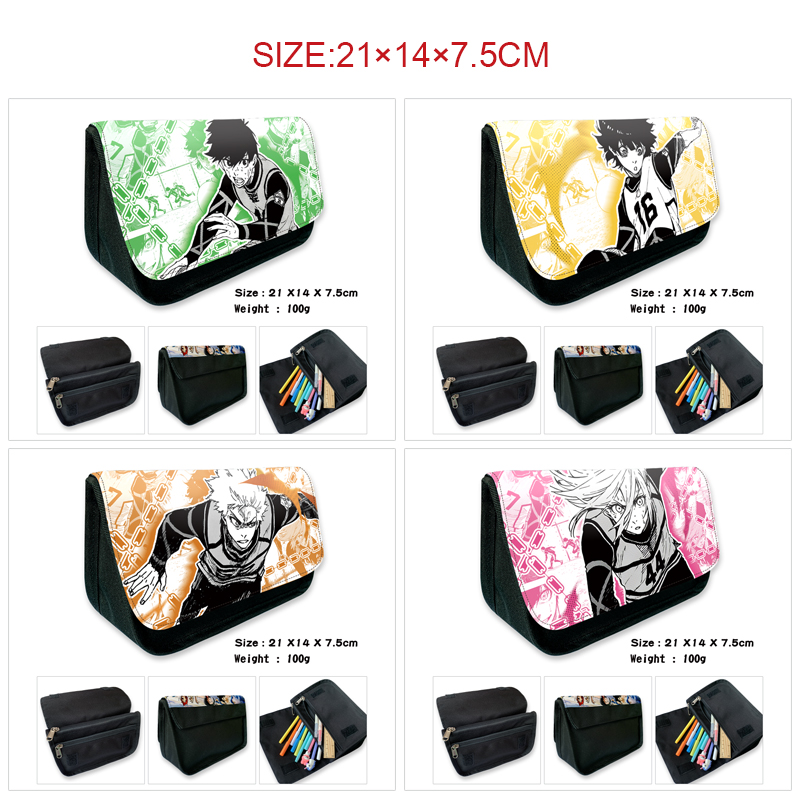 Blue Lock anime pencil bag 21*14*7.5