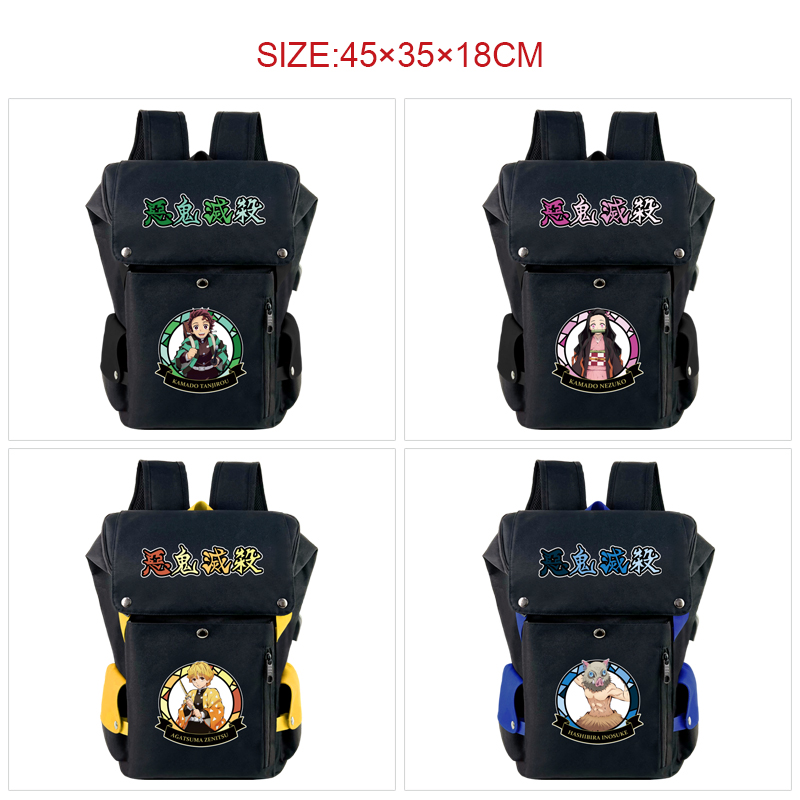 Demon slayer kimets anime Backpack