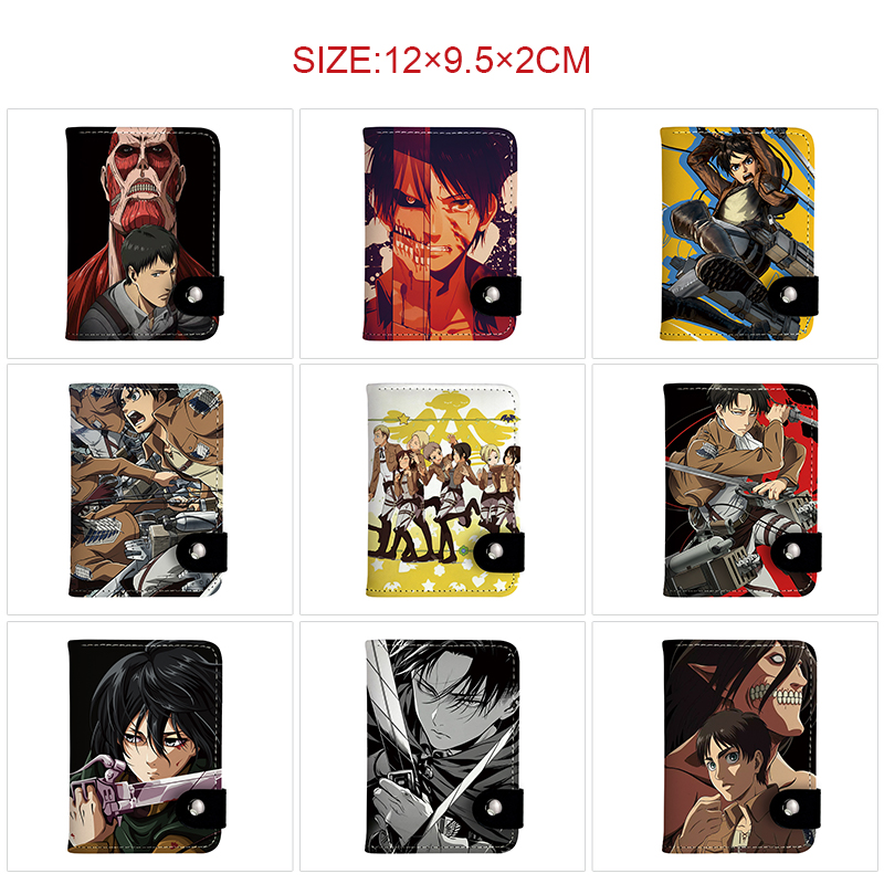 Attack on Titan anime wallet