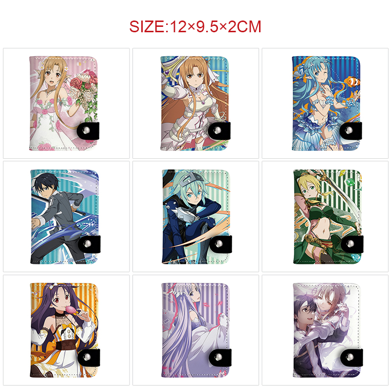 Sword art online anime wallet