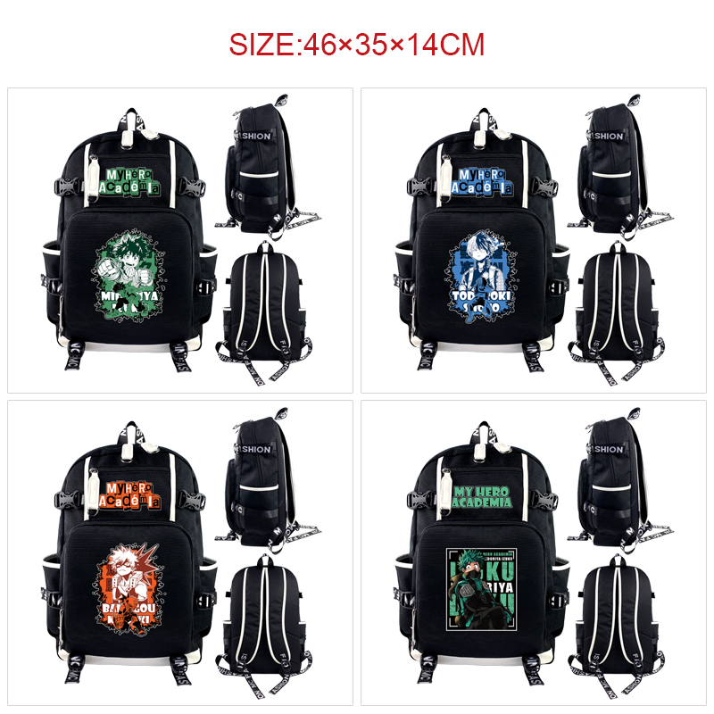 My Hero Academia anime Backpack