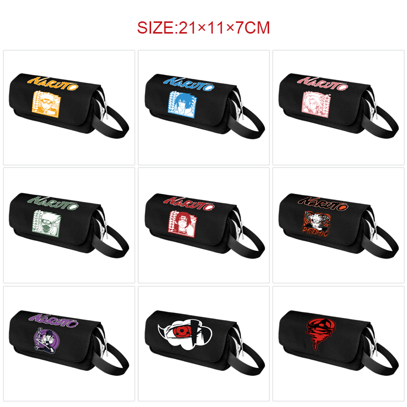 Naruto anime pencil bag 21*11*7cm