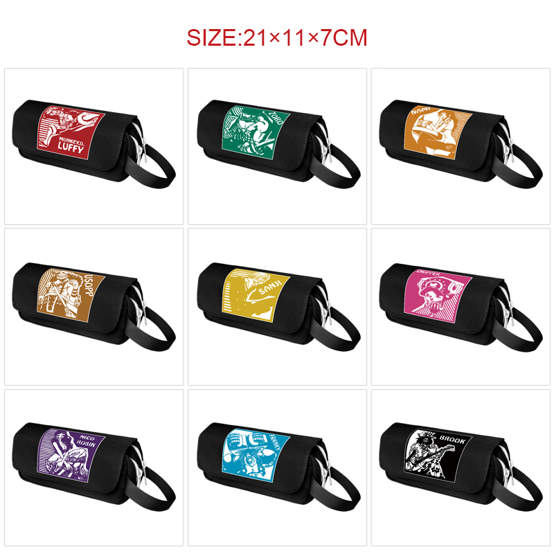 One Piece anime pencil bag 21*11*7cm