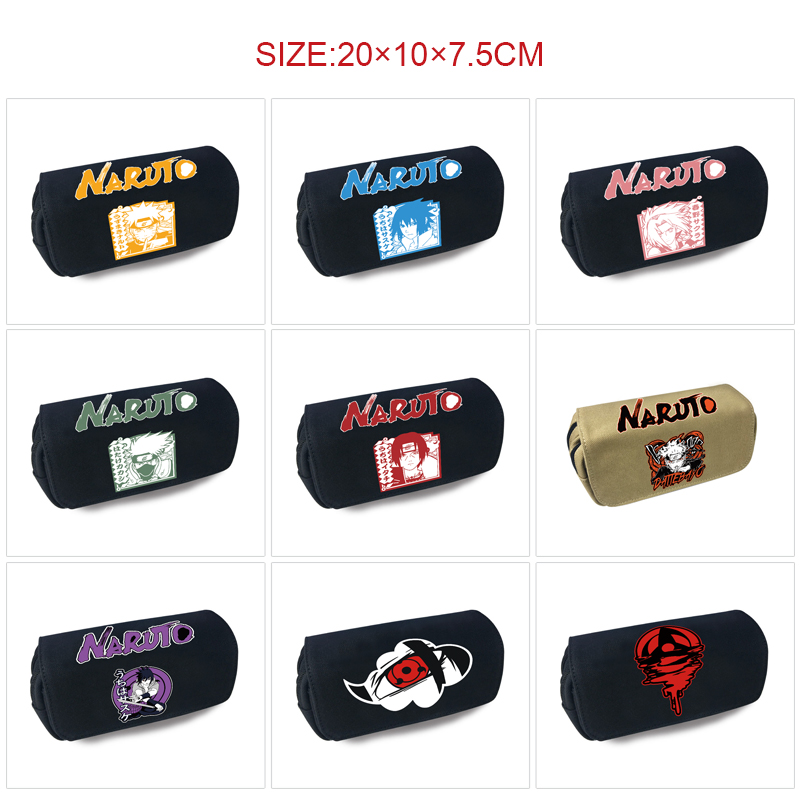 Naruto anime pencil bag 20*10*7.5cm