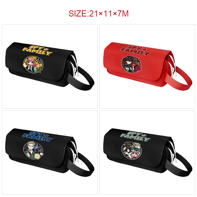 SPY×FAMILY anime pencil bag 21*11*7cm