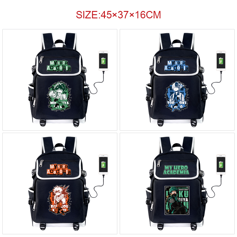 My Hero Academia anime Backpack