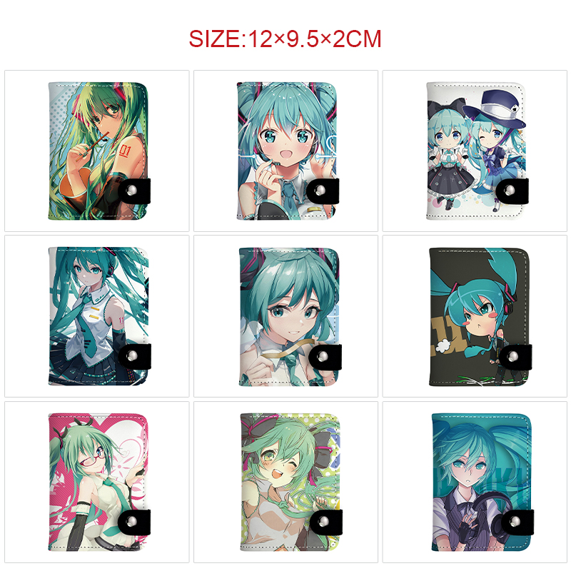 Hatsune Miku anime wallet