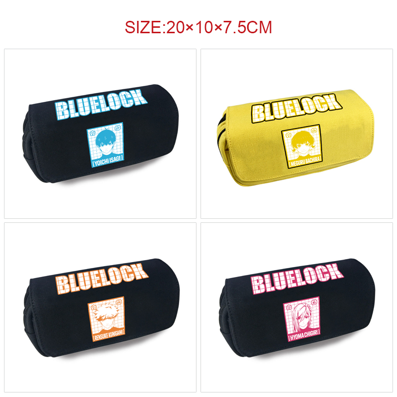 Blue Lock anime pencil bag 20*10*7.5cm