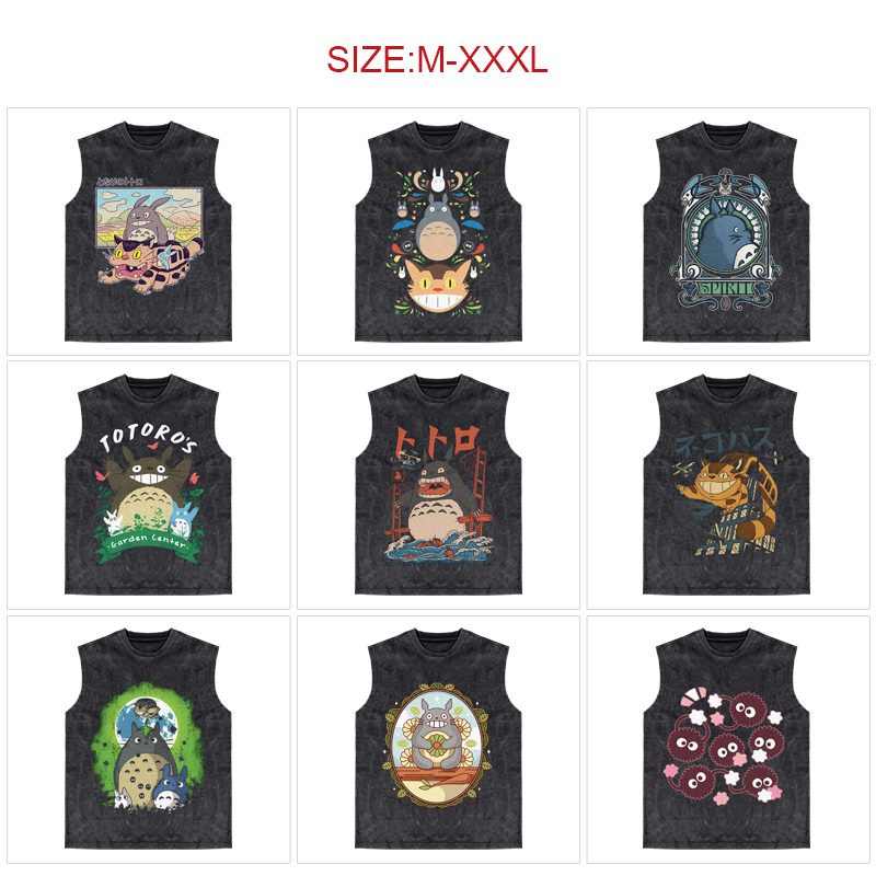 TOTORO anime T-shirt vest