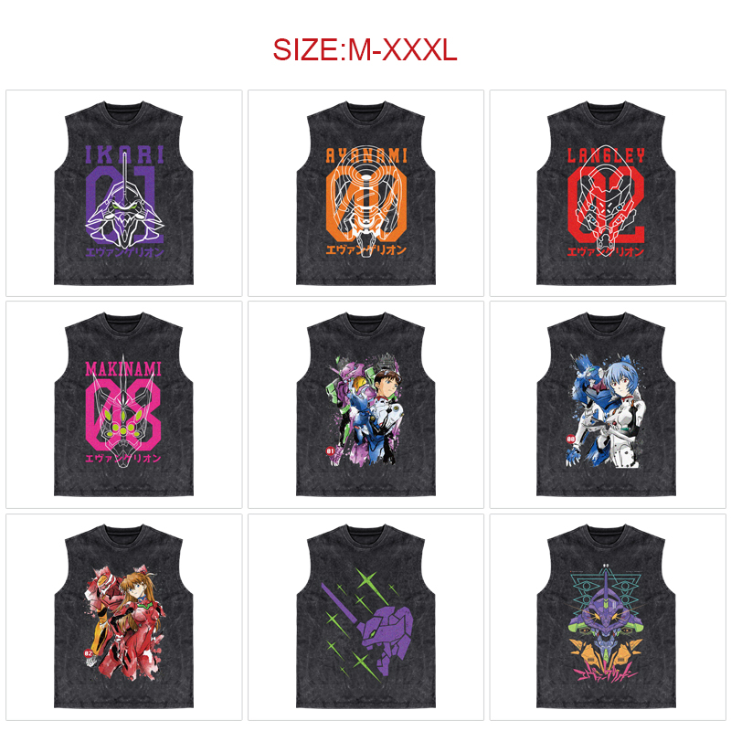 EVA anime T-shirt vest