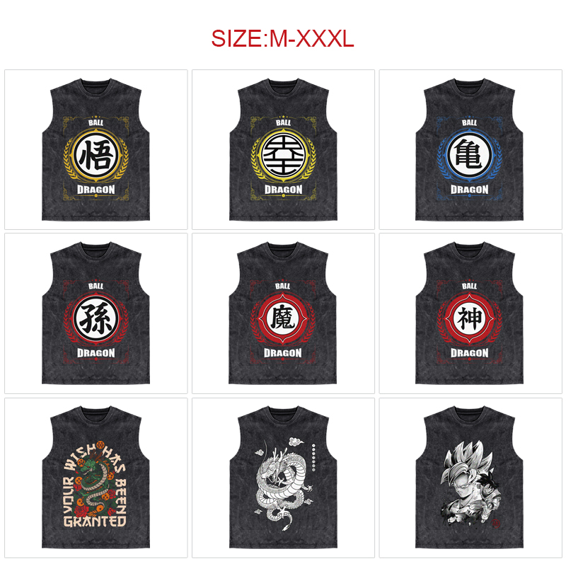 Dragon ball anime T-shirt vest