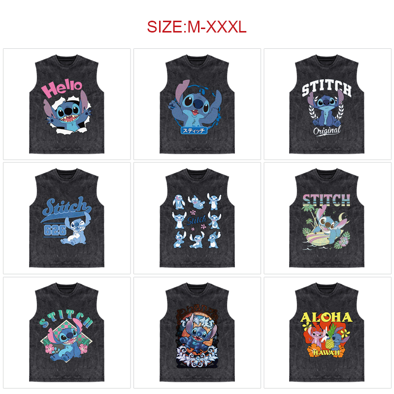 stitch anime T-shirt vest