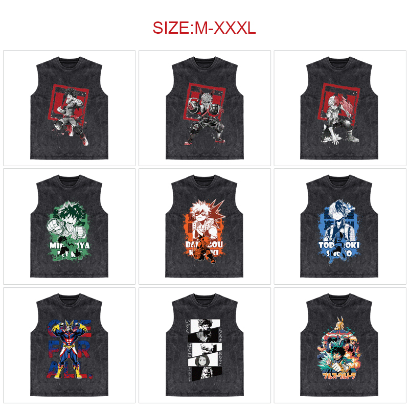 My Hero Academia anime T-shirt vest