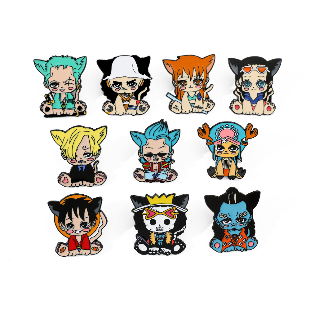 One Piece anime pin