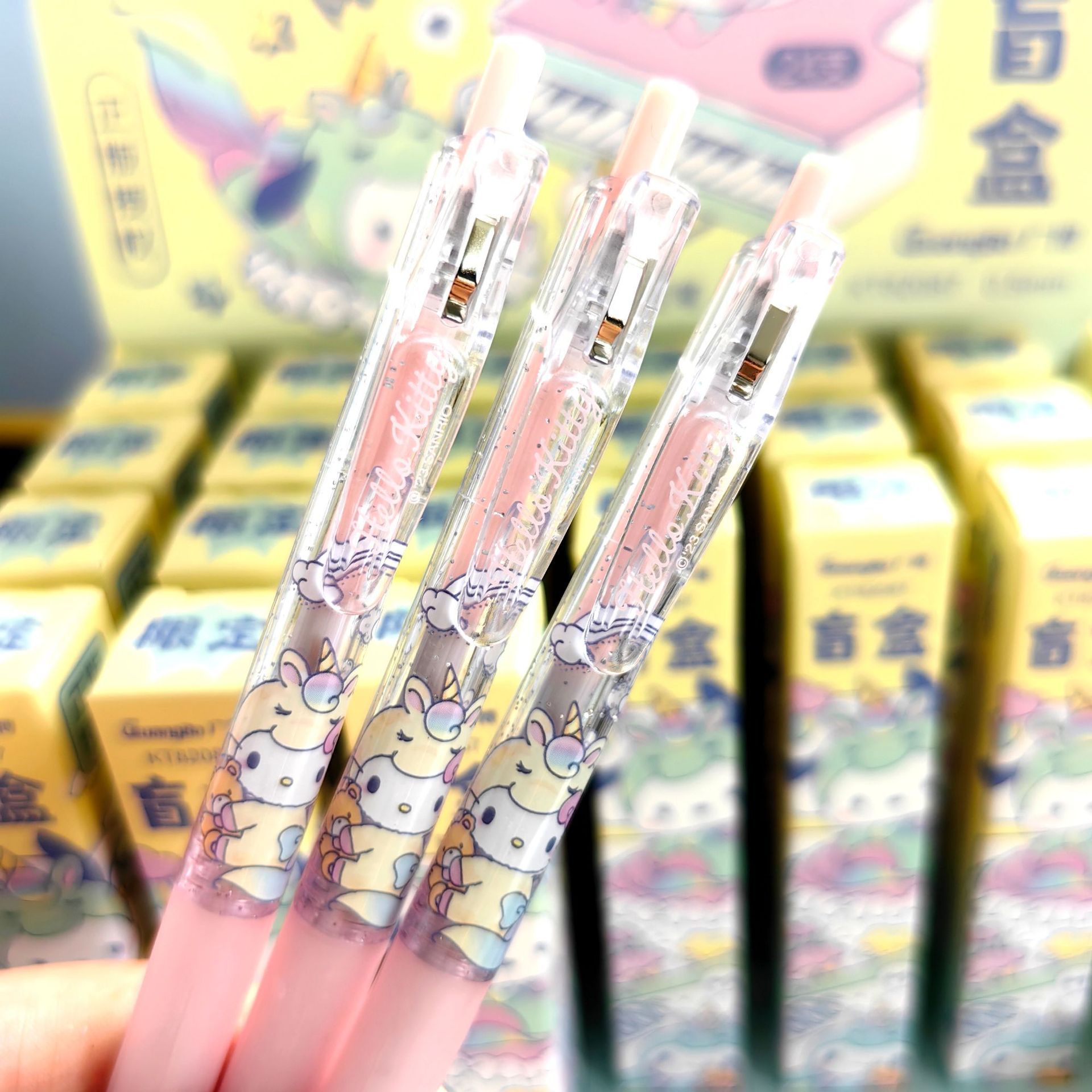 Kuromi anime neutral pen 24pcs a set