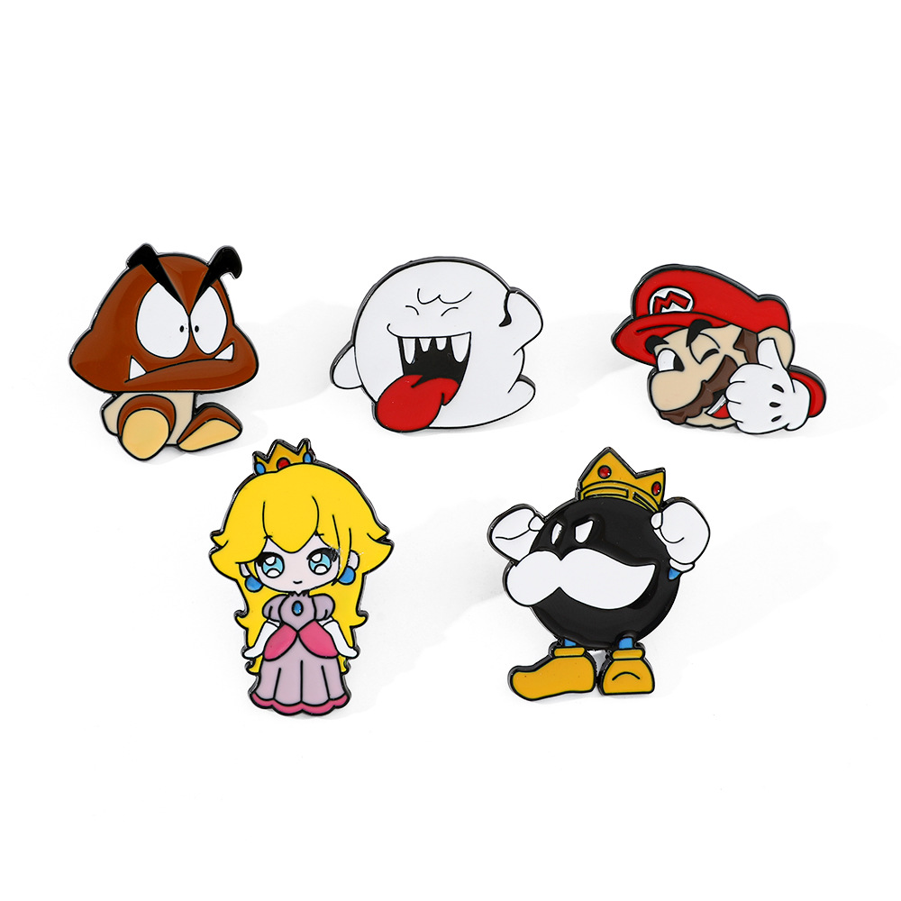 Super Mario anime pin