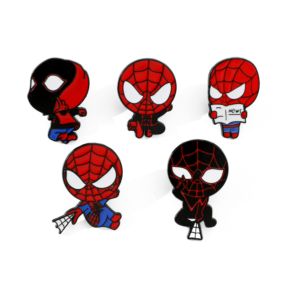 spider man anime pin