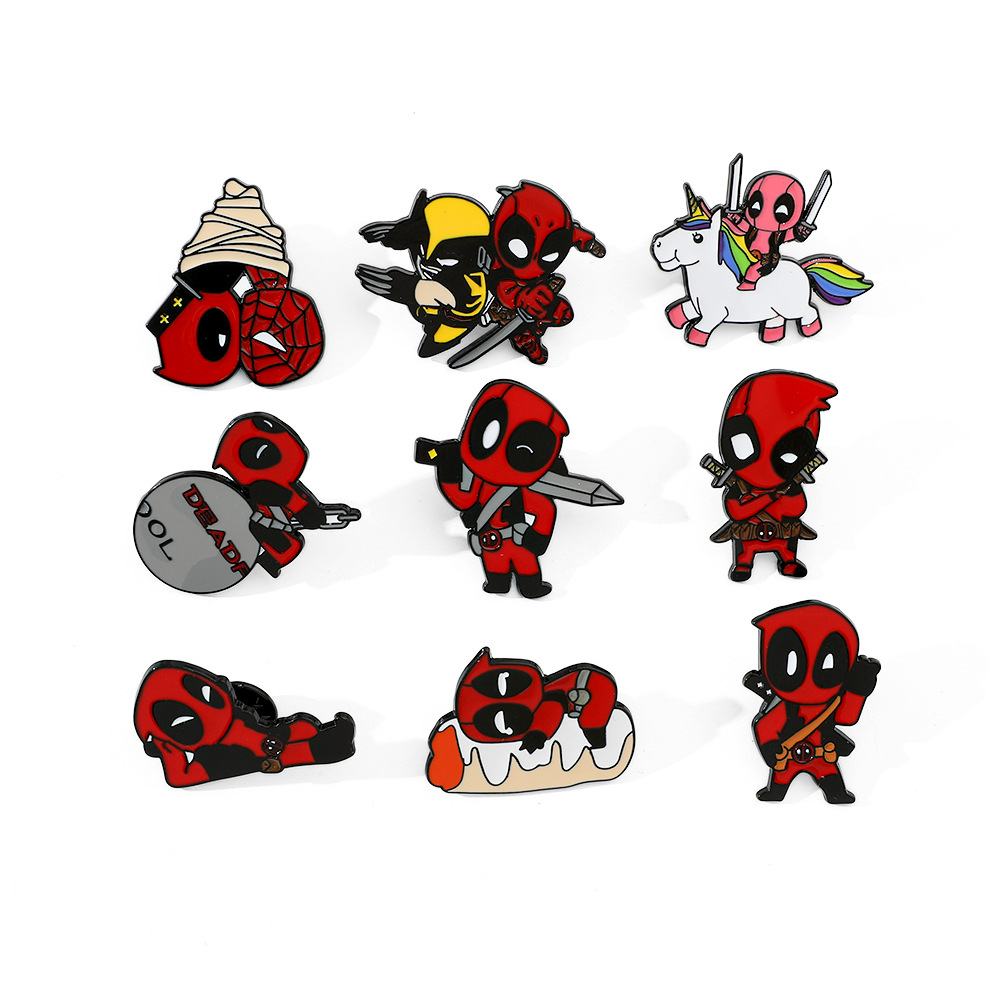 Deadpool anime pin