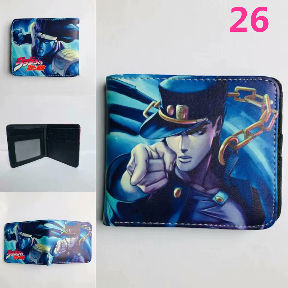 JoJos Bizarre Adventure anime wallet