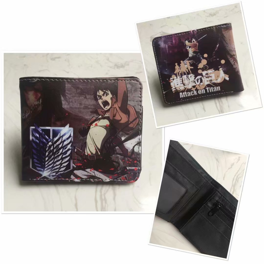 Attack on Titan anime wallet