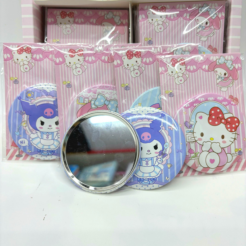 Kuromi anime mirror 7cm 36pcs a set