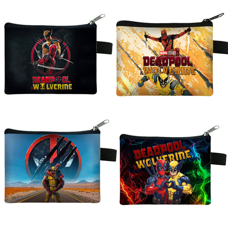 Deadpool anime bag 13.5*11cm