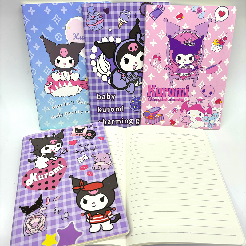 Kuromi anime notebook 10 pcs a set