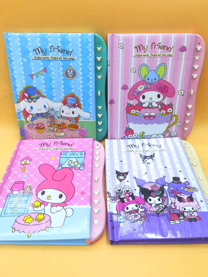 Kuromi anime notebook combination lock 1 price