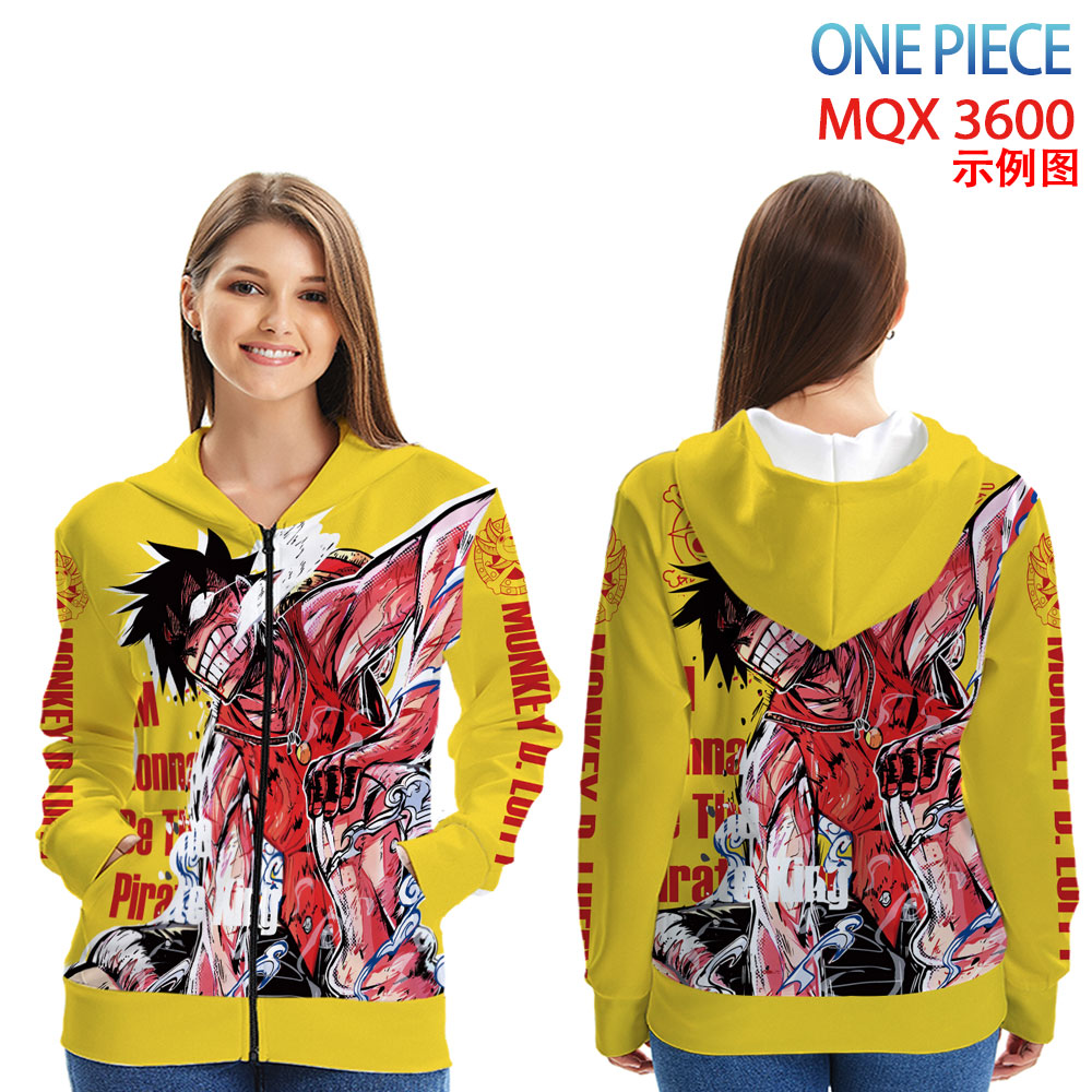 One Piece anime hoodie