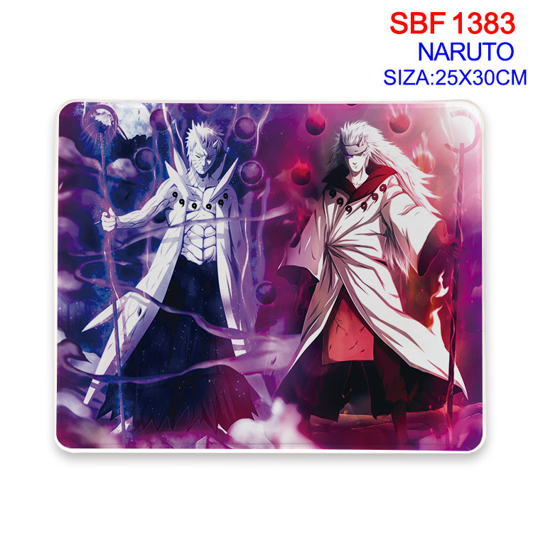 Naruto anime Mouse pad 25*30cm