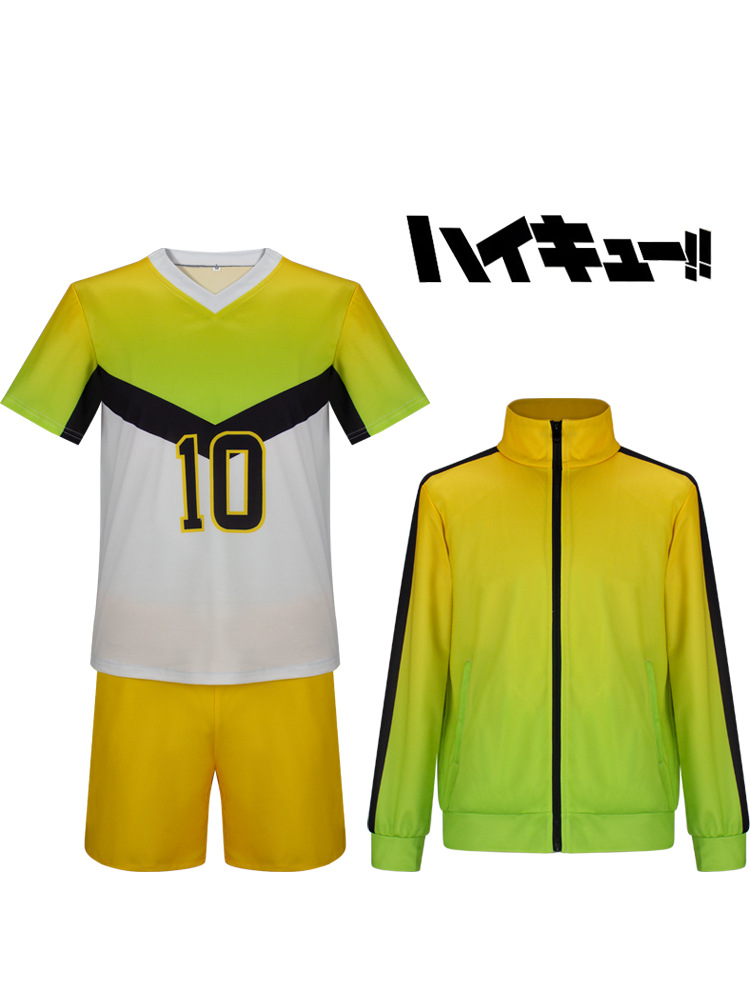 Haikyuu anime cosplay three piece set