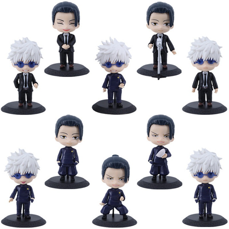 Jujutsu Kaisen anime figure 9.5-10.5cm 10pcs a set