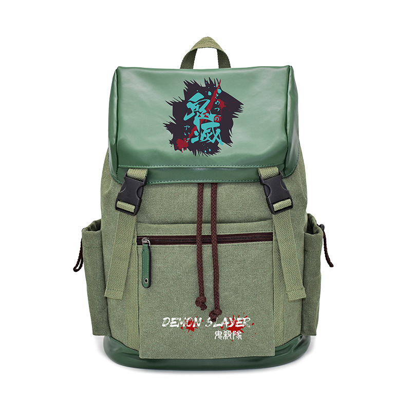 Demon slayer kimets anime backpack