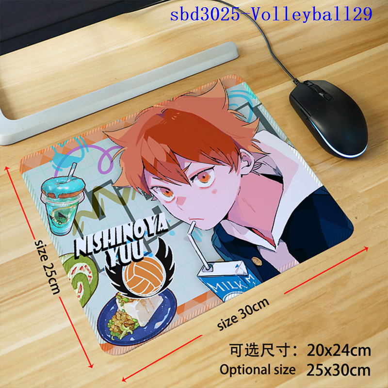 Haikyuu anime mouse pad 30*25*0.3cm（lockrand）