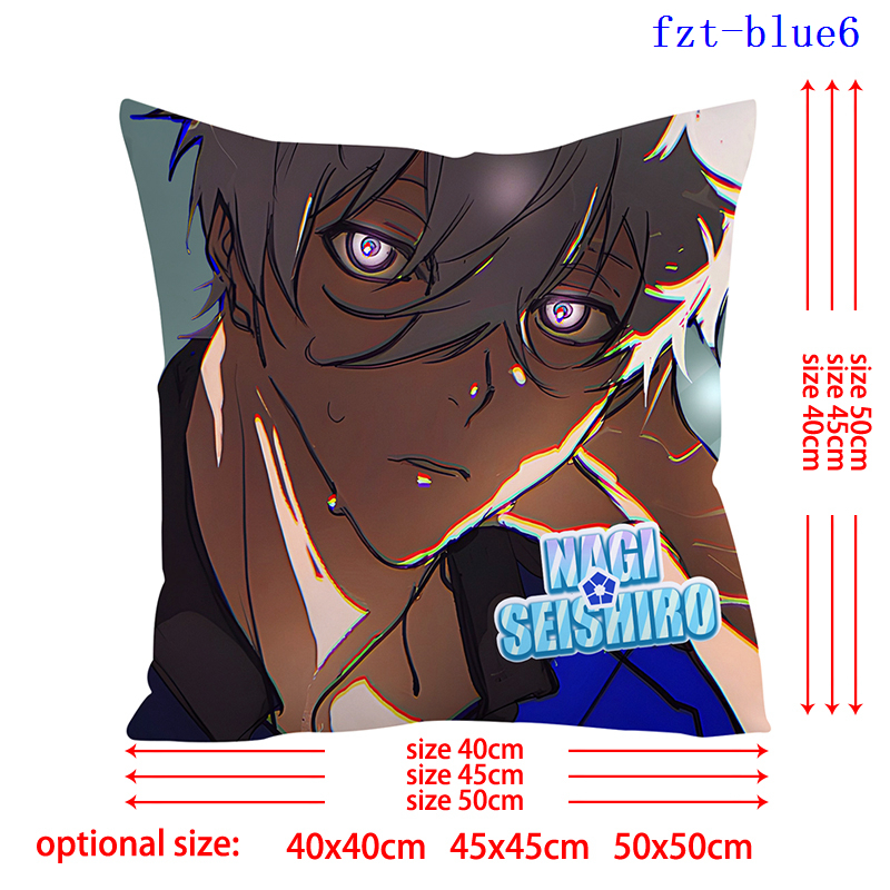 Blue Lock anime pillow cushion 45*45cm