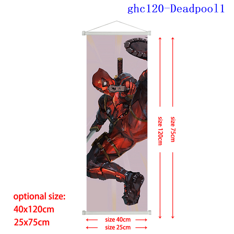 Deadpool anime wallscroll 40*120cm