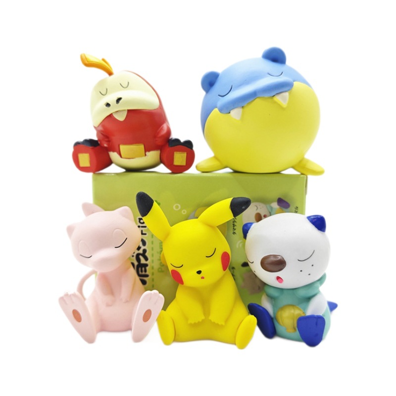 Pokemon anime figure set 4cm 5pcs a set