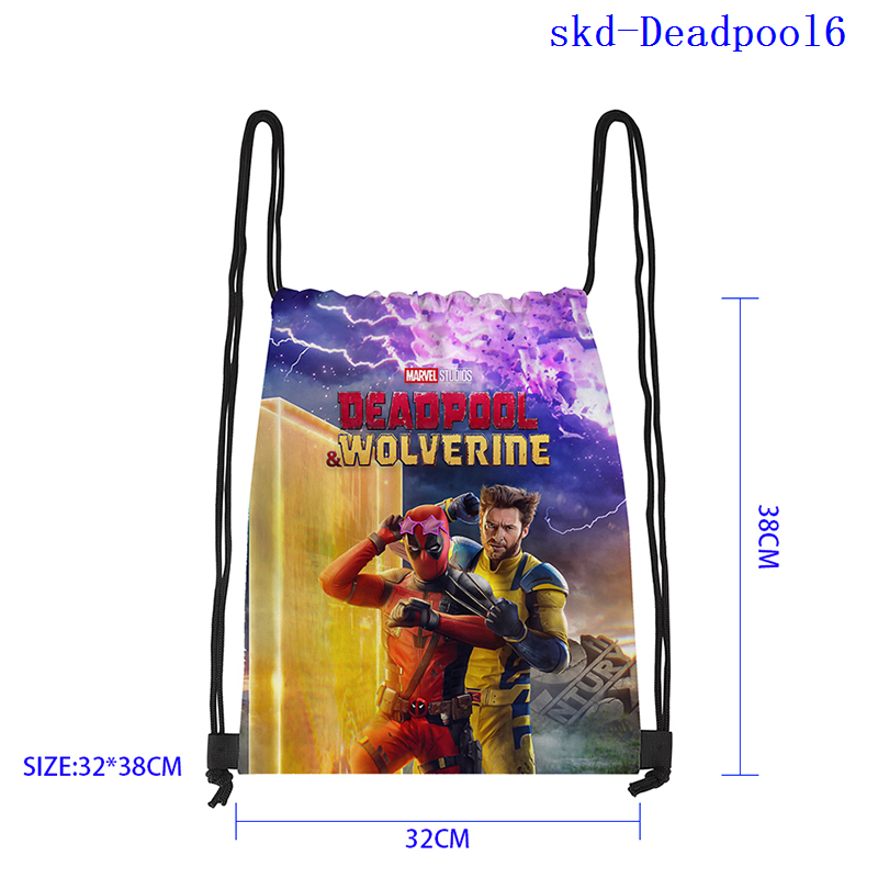 Deadpool anime bag 32*38cm