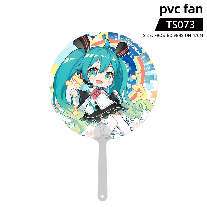 Hatsune Miku anime pvc fan