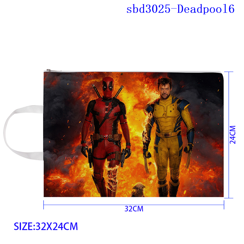 Deadpool anime bag 24*32cm